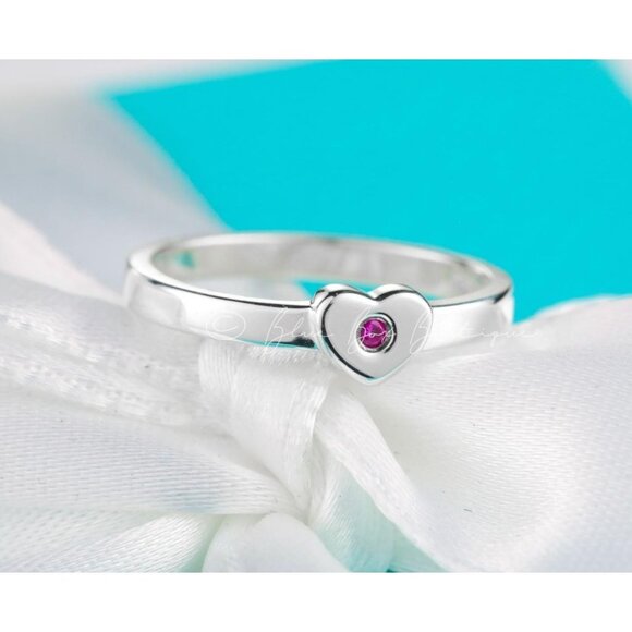 Tiffany & Co. Ring Paloma Picasso "Crown of Hearts" Heart Band Size 6 - Picture 1 of 7